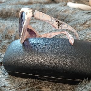 Pink PRADA SUNGLASSES AUTHENTIC.